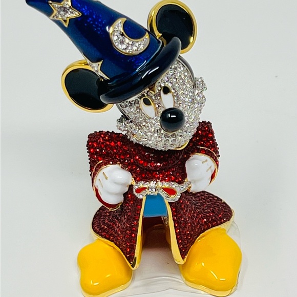 Disney Arribas Brothers Limited Edition Sorcerer Mickey Mouse Swarovski Figurine - Picture 11 of 14